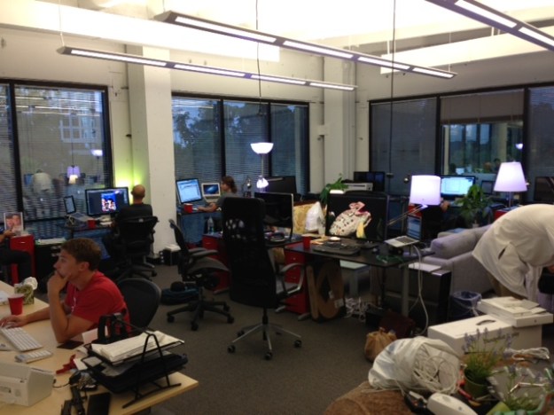 open floorplan office